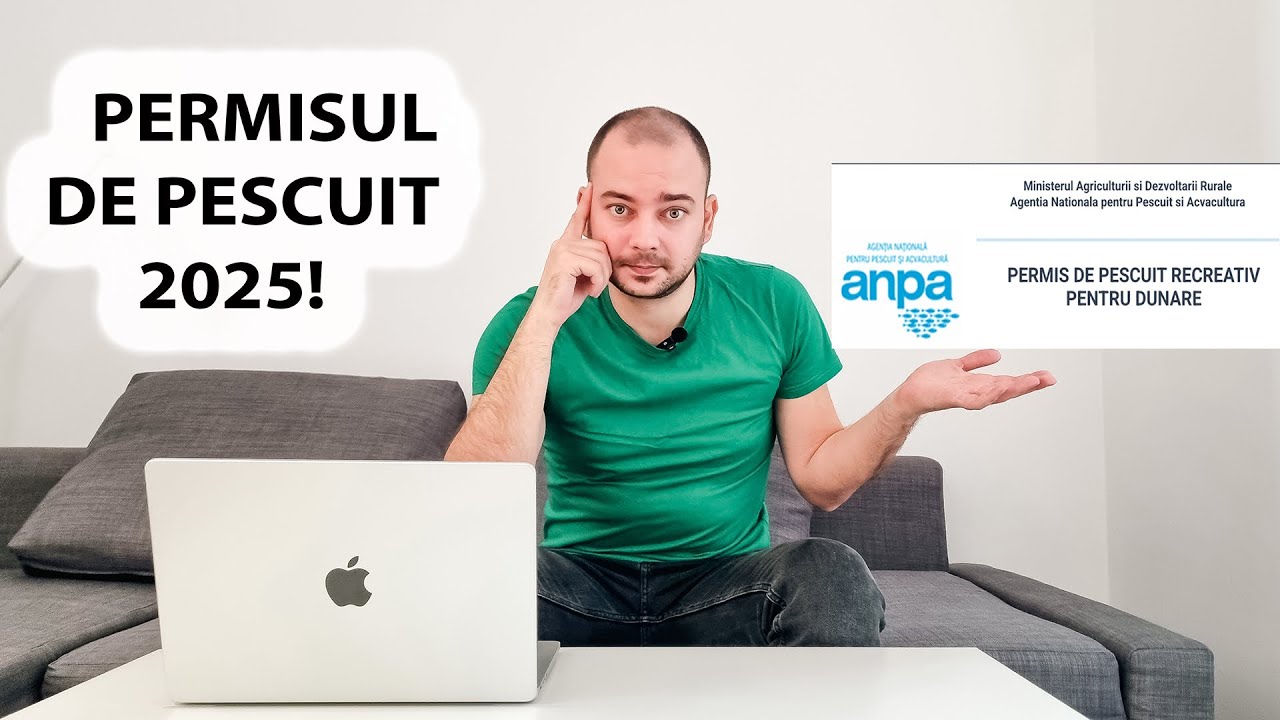 PERMISUL DE PESCUIT 2025! Se poate face? Luam amenda? COMUNICAT ANPA!