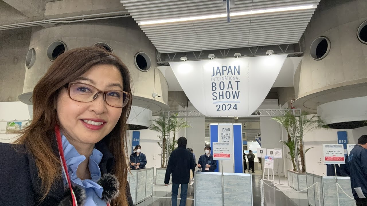 【LIVE】「ジャパンインターナショナルボートショー2024」会場から！最新の海の世界！yumi yoshida【吉田由美ちゃんねる】 がライブ配信中！