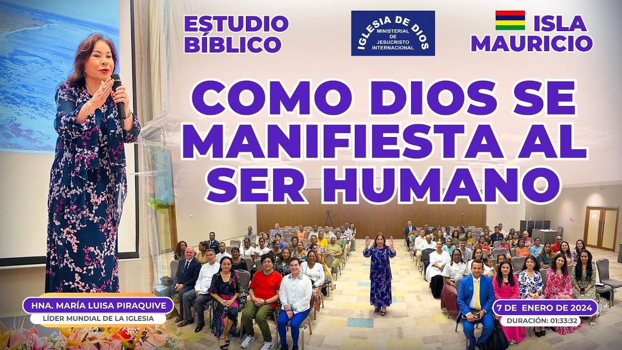 Como Dios se manifiesta al ser humano - Hna. María Luisa Piraquive, Isla Mauricio - 584 #IDMJI