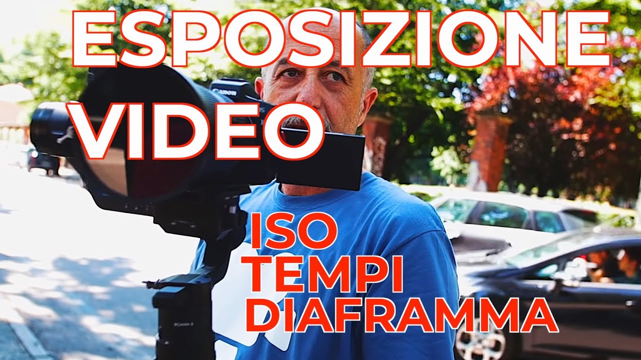 Esposizione manuale nel video - conoscere diaframma tempi e iso