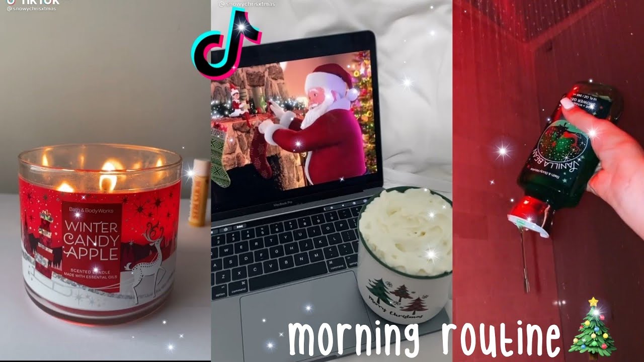💌! aesthetic christmas routines tiktok compilation !🎄⛸️
