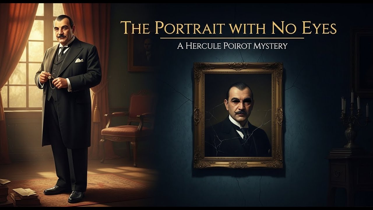 🎩Hercule Poirot & The Portrait with No Eyes | A Hercule Poirot Mystery