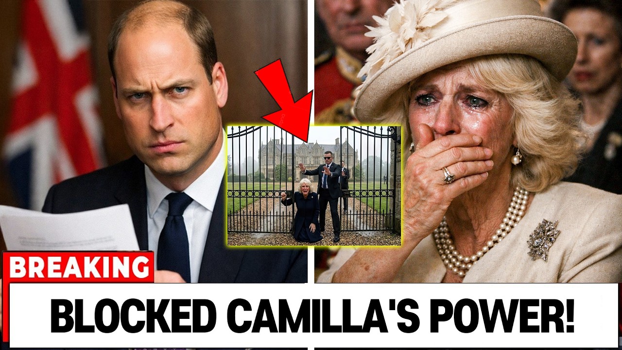 Inside the Palace War — Camilla’s Secret Estate Plot BLOCKED as William Defends the Queen’s Legacy!