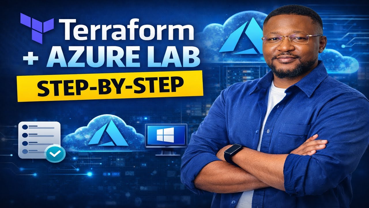 Terraform Azure Tutorial: Build a Full Cloud Environment Step‑by‑Step (No Shortcuts, Real‑World IaC)