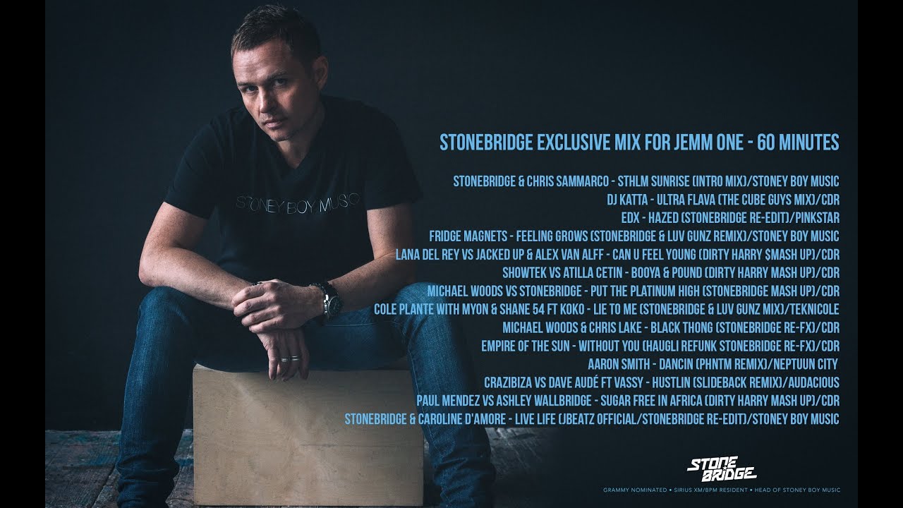 StoneBridge Exclusive DJ Mix for Jemm One - 60 Minutes (HD)