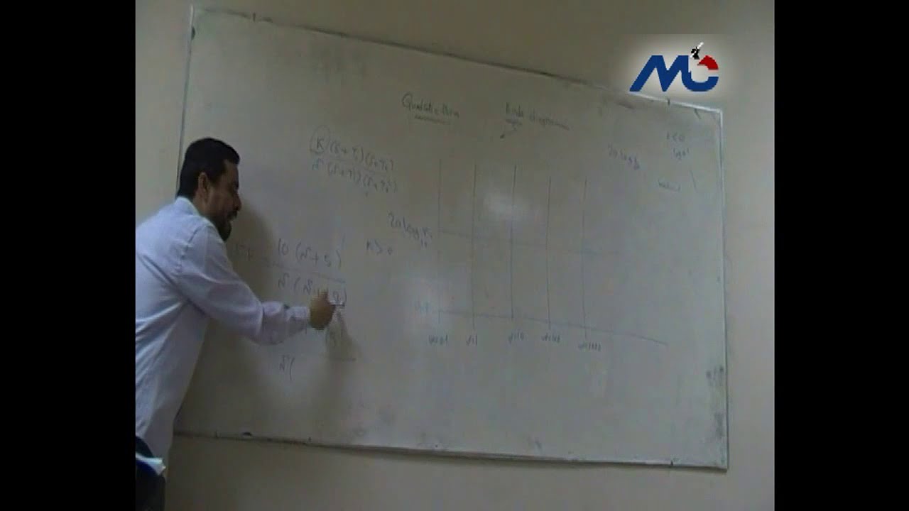 (Lecture 5: in Arabic): Lead compensator design using bode plot