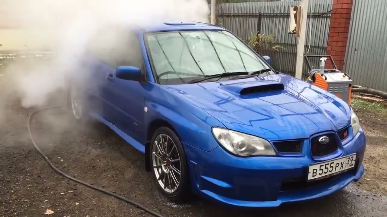 Exterior wash with steamer | Engine steam cleaning | Diesel steam cleaner Fortador PRO | FortadorUSA
