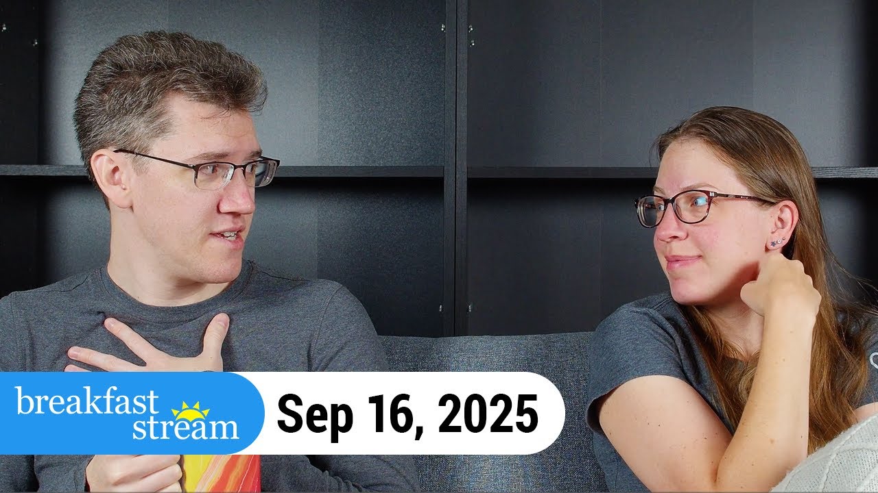 ☀️ The Internet Died | Breakfast Stream 9.16.25