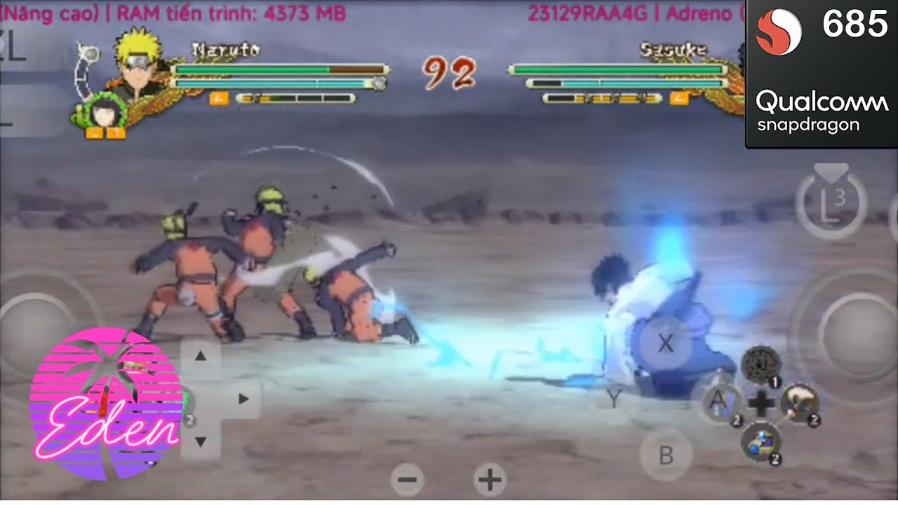 pain on android eden emulator snapdragon 685 | NARUTO SHIPPUDEN: Ultimate Ninja STORM 3