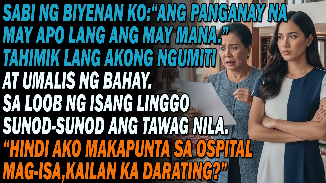 😏Sa Hapag Sabi Ng Biyenan: “Panganay Na May Apo Lang Ang May Mana.” 👶Ngumiti Lang Ako At Sinabi…