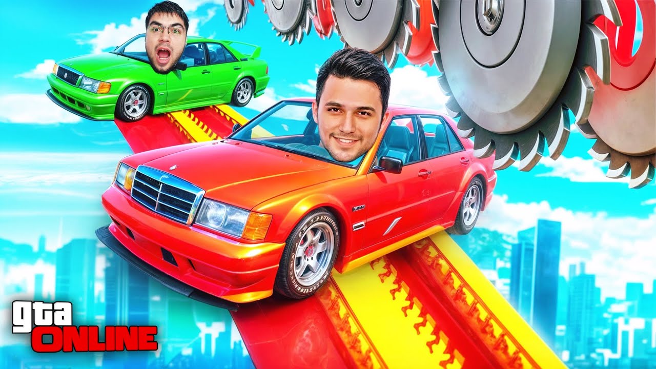 ENG QIZIQ PARKUR VA SKILL TEST! ABBOZZA BIZGA CHALLENGE TASHADI VA MAG'LUB BO'LDI - GTA Online