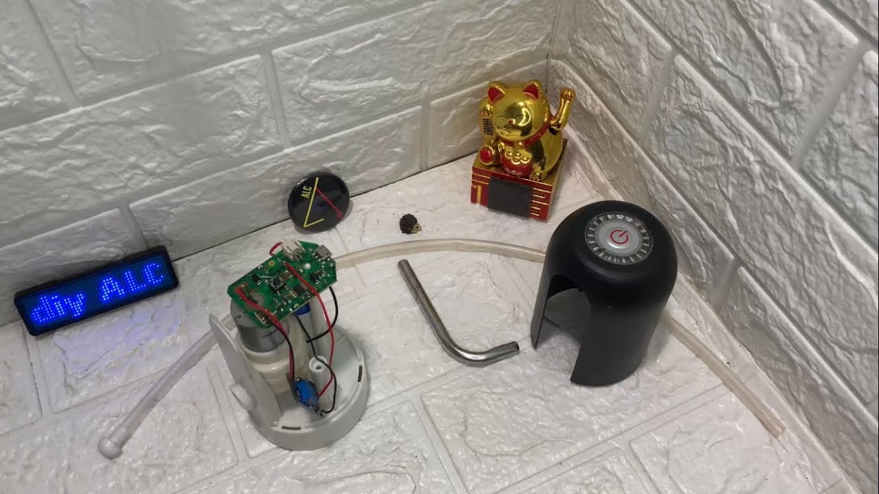 Modifikasi Pompa Galon Automatic Water Dispenser Menambah Kecepatan Pompa Sampai MAX