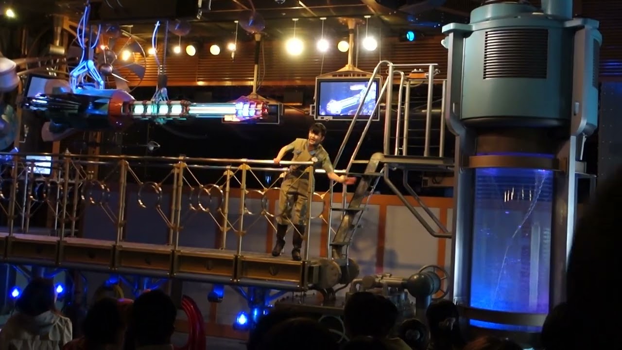 ディズニーシー　ストームライダープレショー