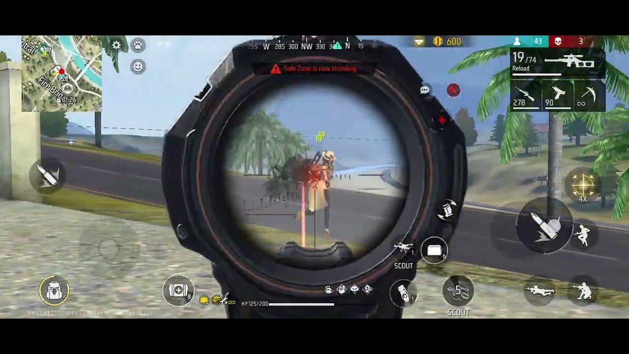 Free Fire Epic Booyah Win | Full Intense Battle Gameplay | Last Zone Clutch 🔥 #FreeFire