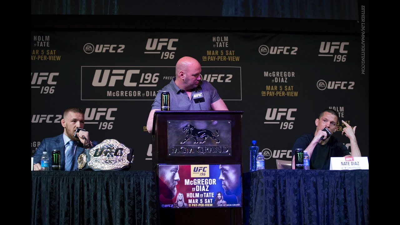 UFC 196 Pre-Fight Press Conference