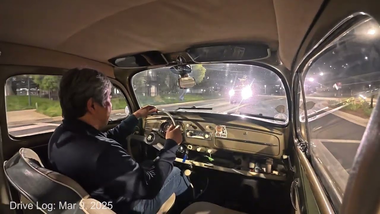 Driving log: 1958 VW Bug Nite Drive