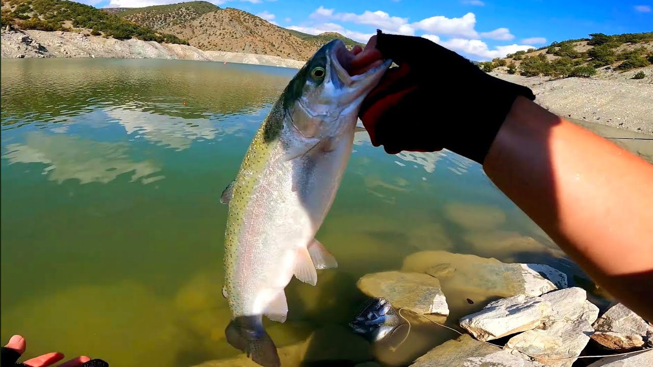 ALABALIK AVI/Rapala İle Balık Avı.At-&Ccedil;ek İle İRİ BALIKLAR!!