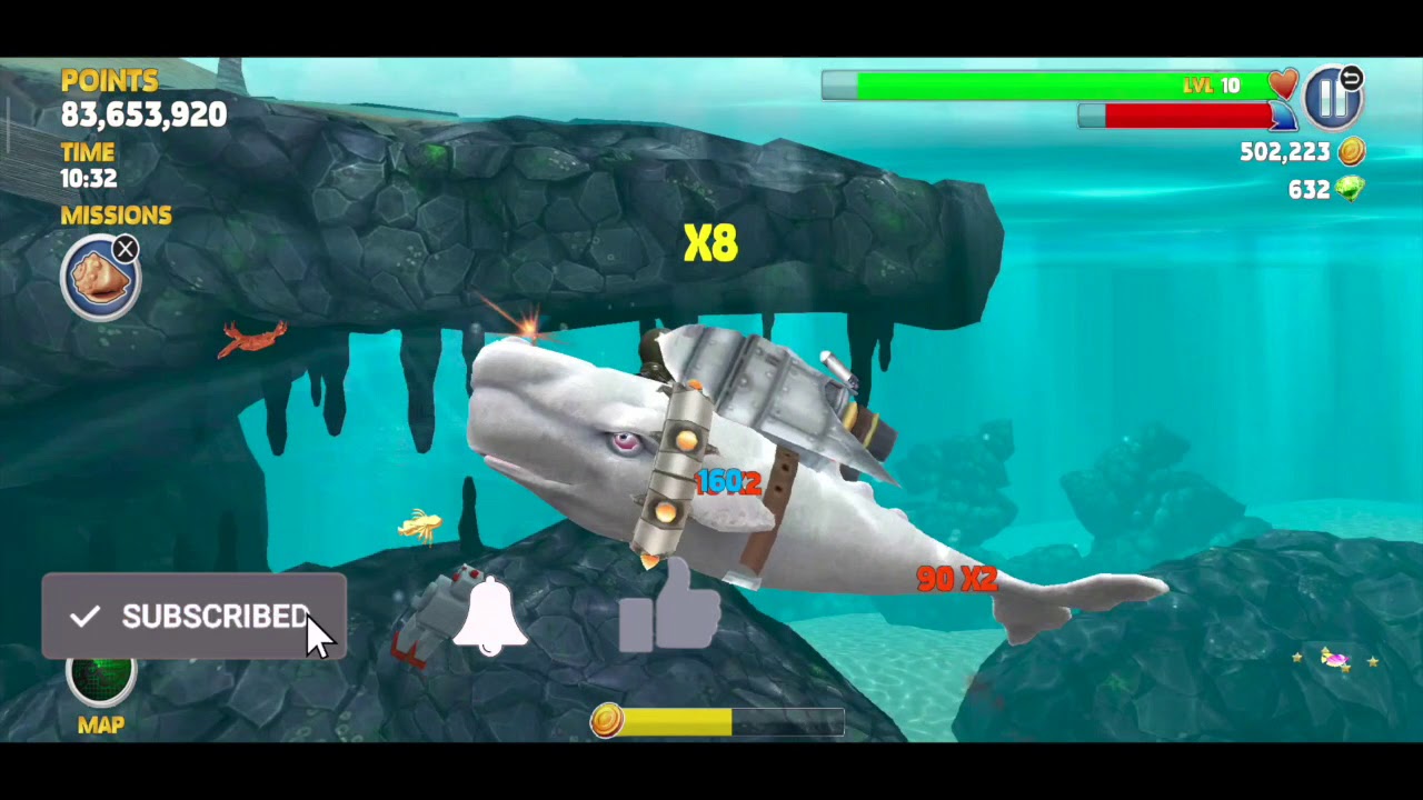 Hungry Shark Evolution - Moby Dick - Mission: Under Pressure