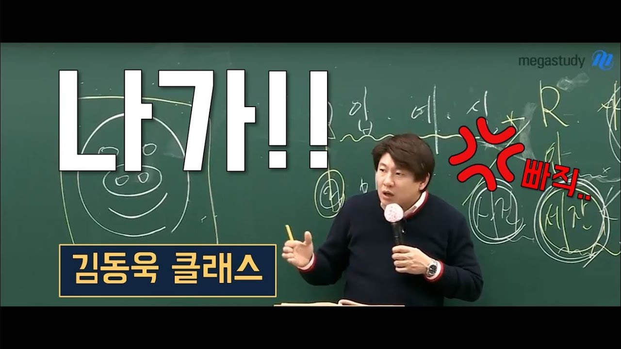 [메가스터디] 국어 김동욱쌤 - 졸릴 때 보세요. 