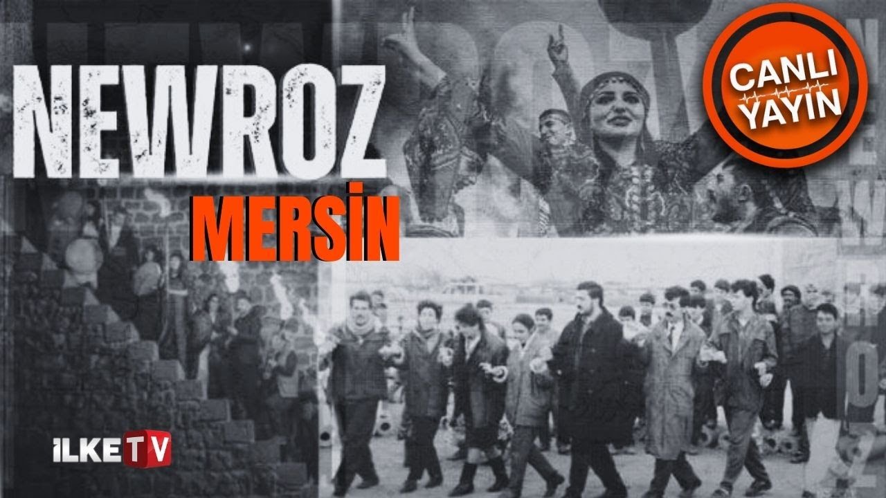 #CANLI | Mersin'de Newroz Kutlaması