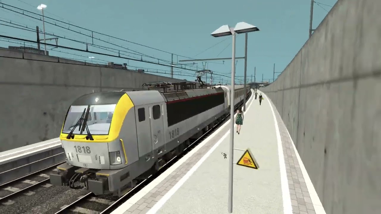 Train Simulator Classic | NMBS SNCB HLE18 / HLE 18 | Siemens Eurosprinter | I10 & I11 | Antw - Gent