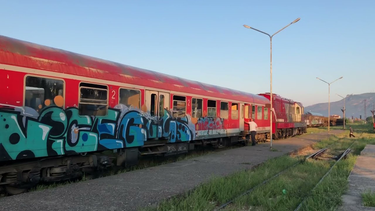 Trip with the legendary Albanian train: Elbasan-Durres