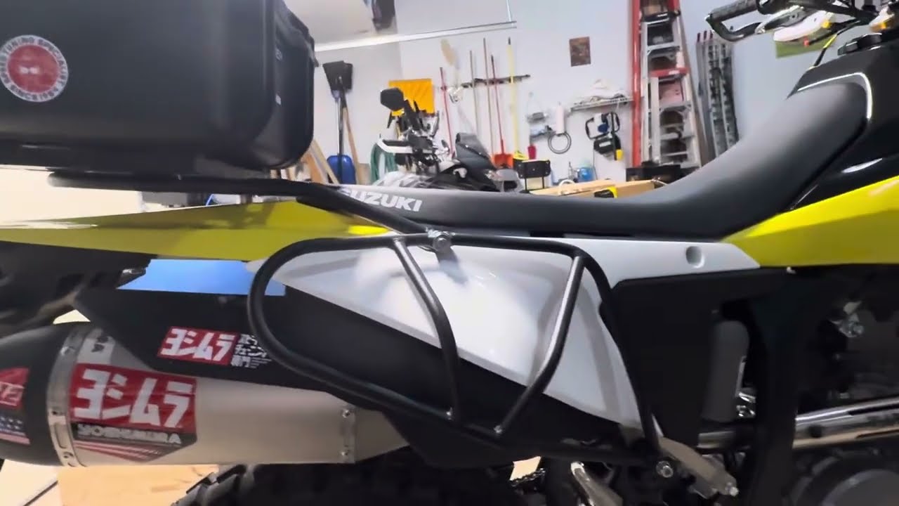 2025 DRZ4S upgrades, full Yoshimura exhaust, lowering like, tubeless tire etc