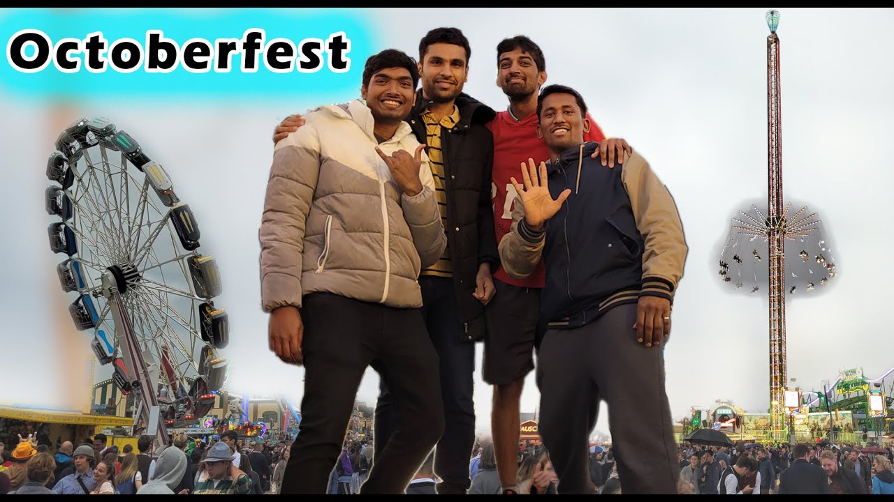 Oktoberfest in Munich 🍺🍻 | Tamil | Germany | Nishanth Siegener