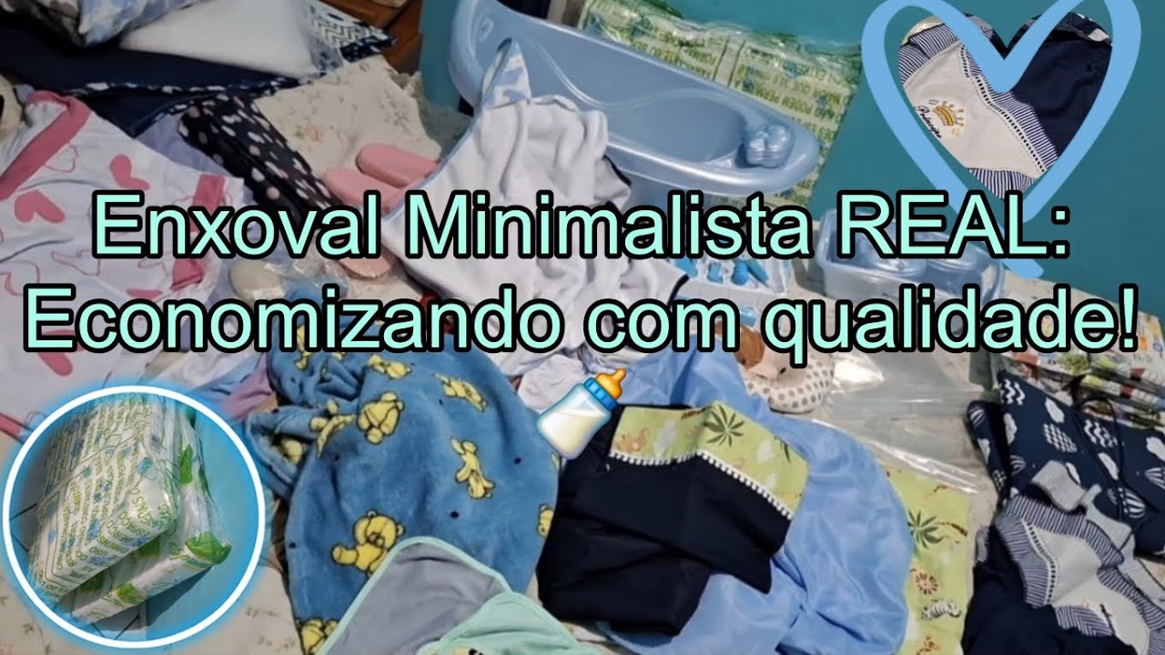 Como Montei Meu Enxoval Minimalista sem Exageros!