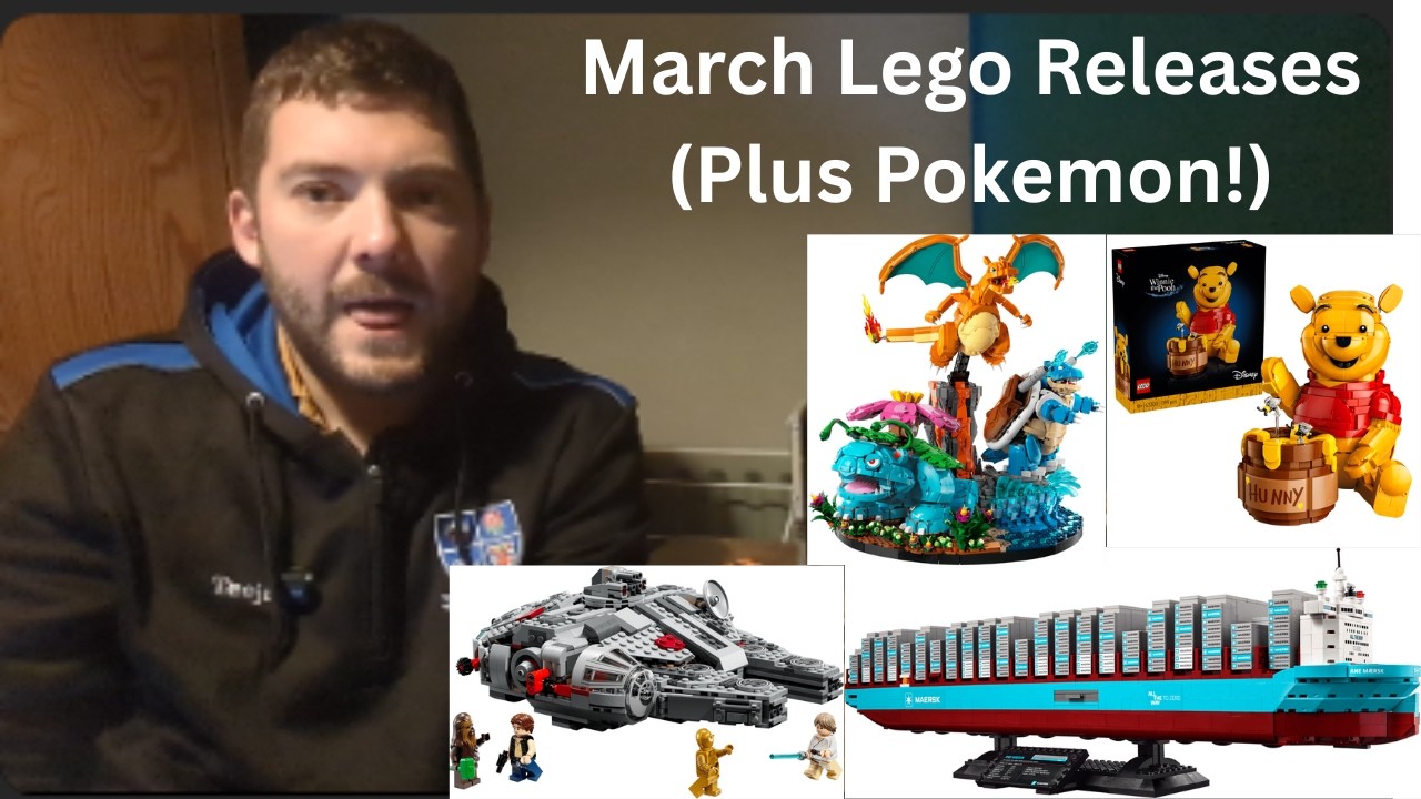 Every Lego March Release - Plus Pokemon!