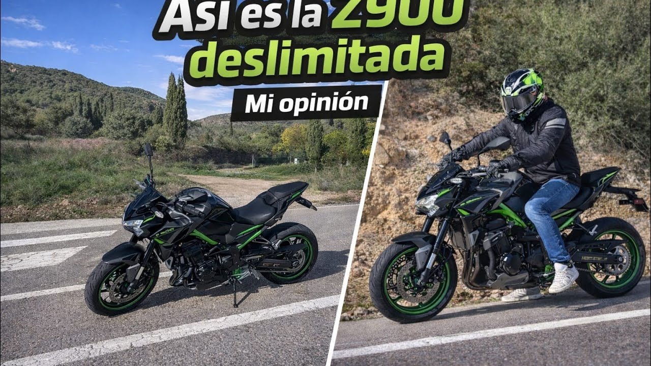 Así es la KAWASAKI Z900 DESLIMITADA
