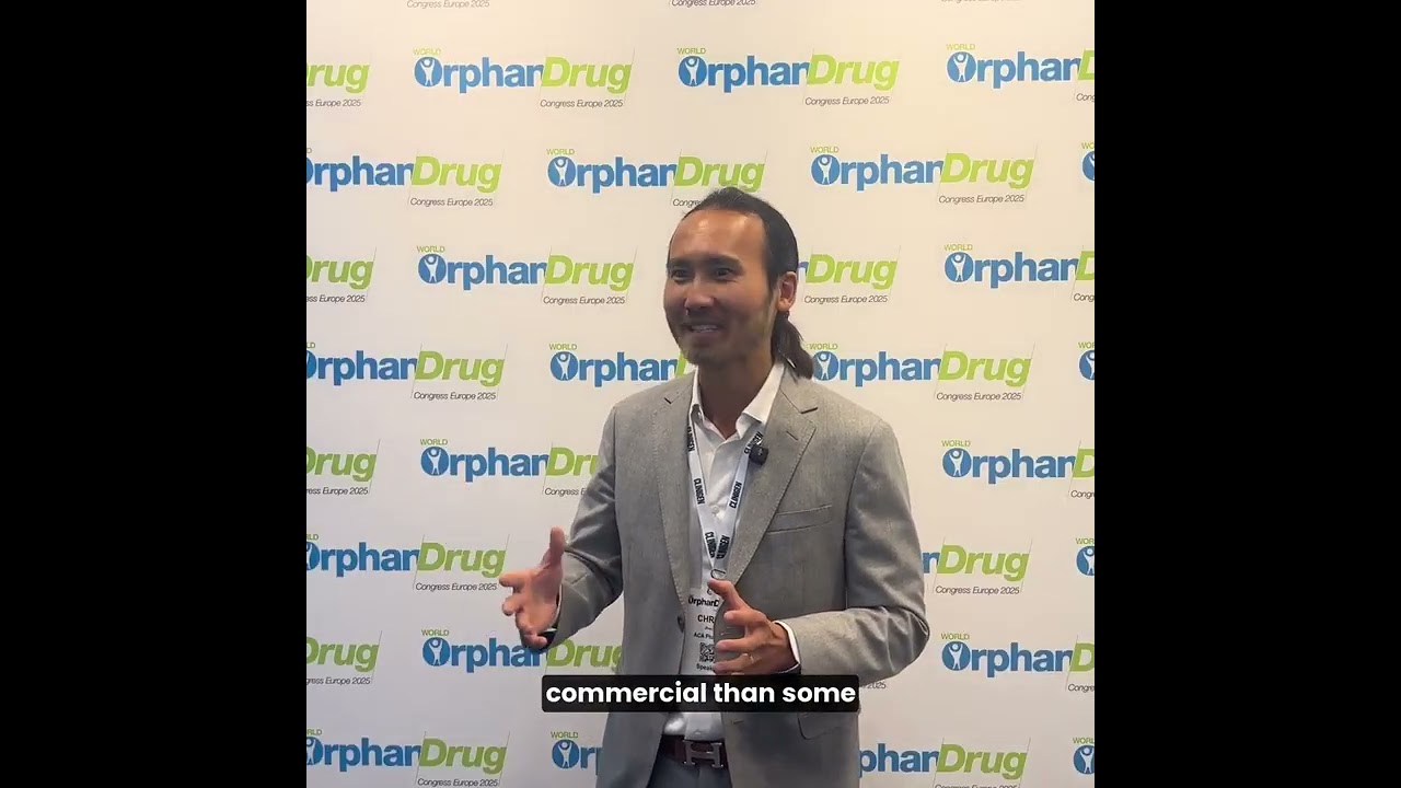 World Orphan Drug Congress Europe 2025 | Interview with Chris Zhou, VP of Partnerships at ACA Pharma