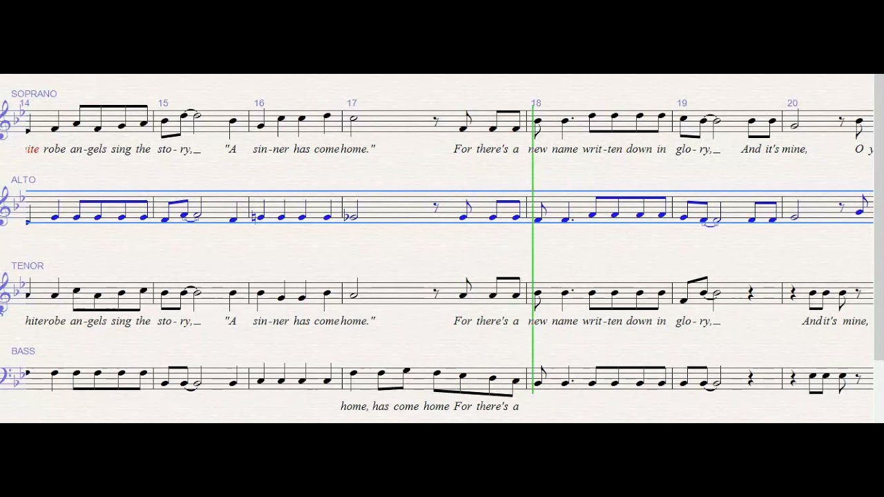 A New Name In Glory Alto