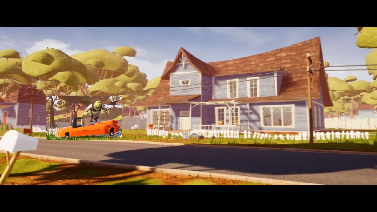 Shrek in Hello Neighbor #3