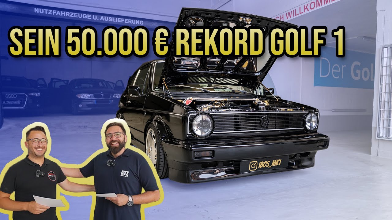 TRAUMHAFTES VW Golf 1 Cabrio und ein pelziges MAMMUT!