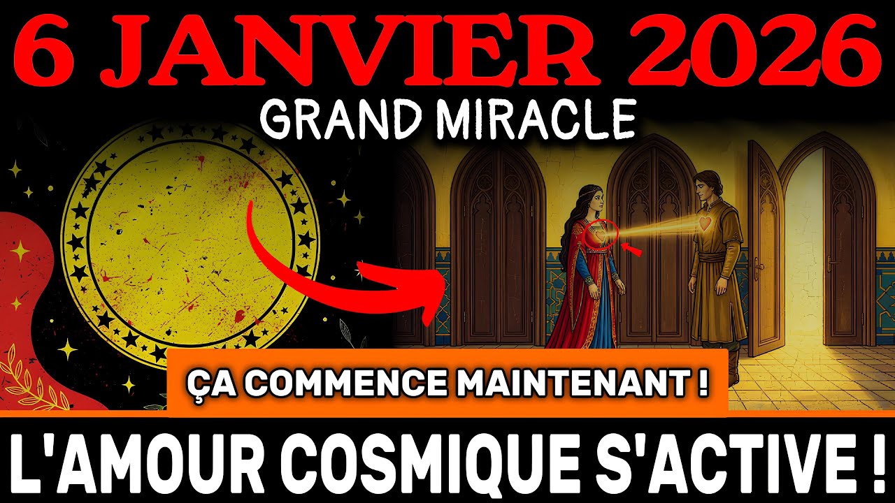 ÇA COMMENCE ! VÉNUS CAZIMI ACTIVÉ ! 6 janvier – le jour d'AMOUR le plus RARE est LÀ !