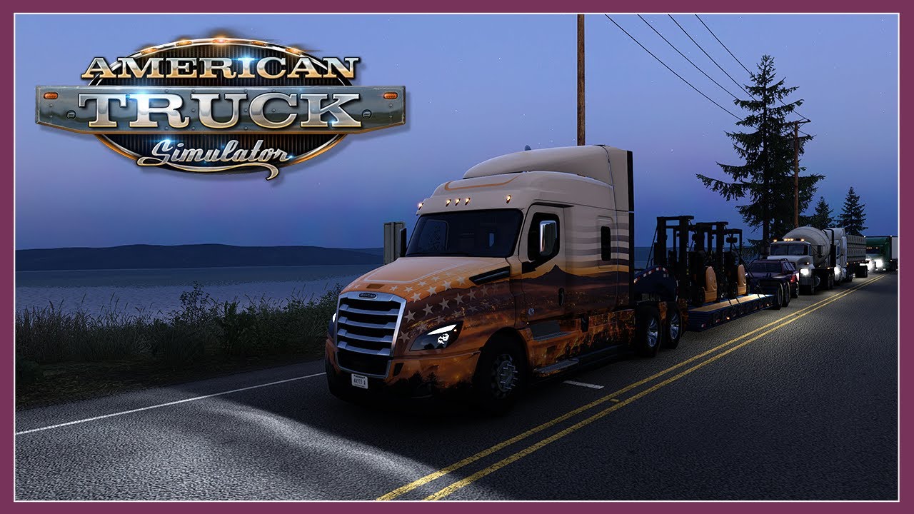 Forklift Delivery from Medford to Discovery Bay | American Truck Simulator