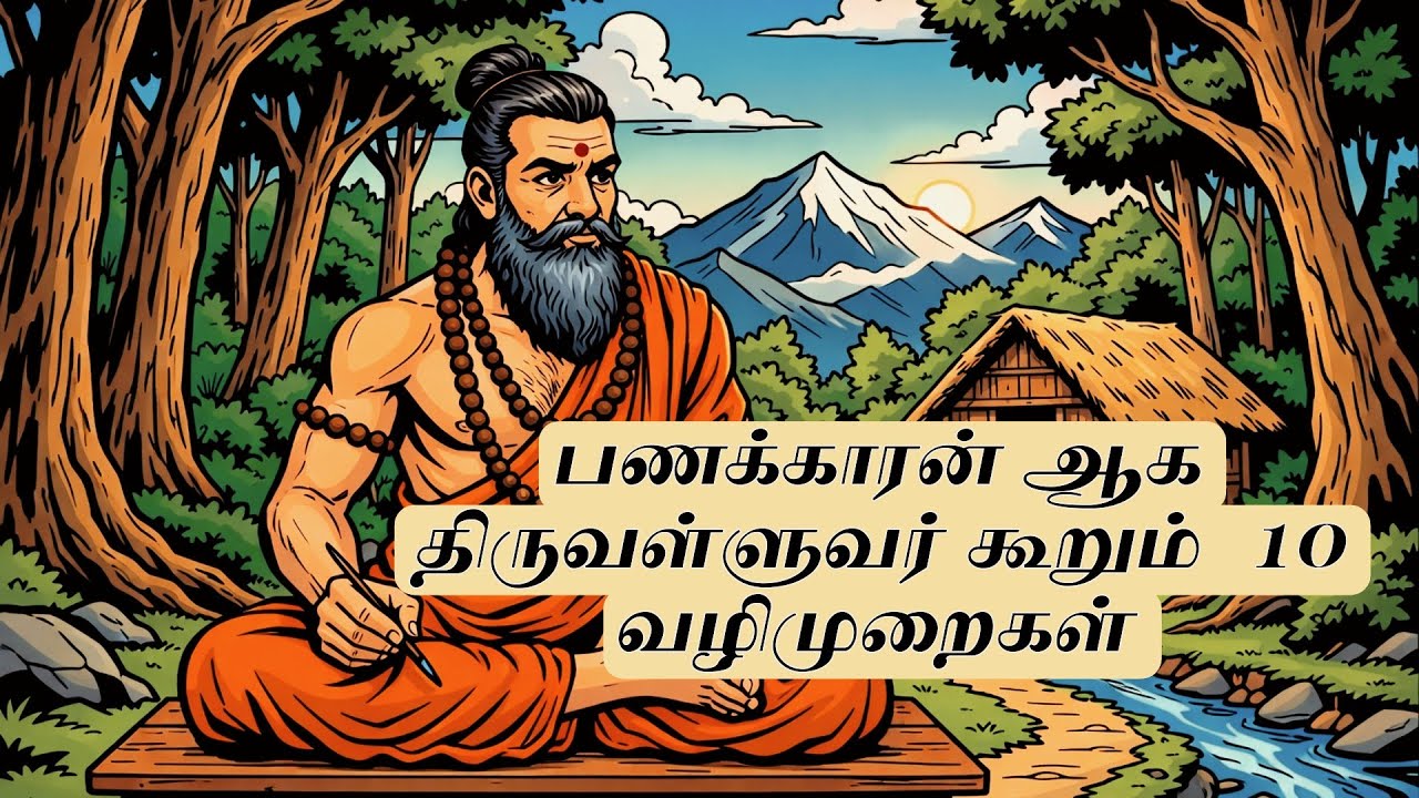 சிறந்த பணக்கார வாழ்க்கைக்கு வள்ளுவர் வழிகாட்டும் 10 விதிகள்