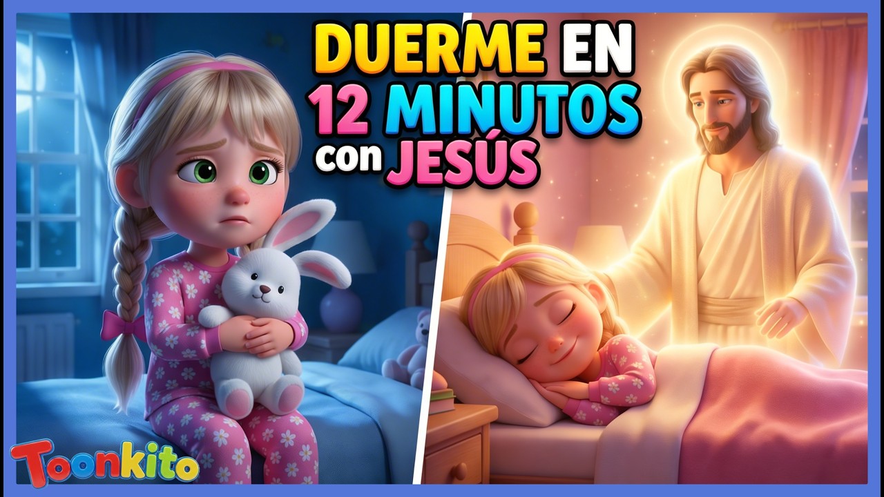 Música Cristiana para Dormir Bebés en 12 Minutos 🌙 | Canciones de Cuna Relajantes