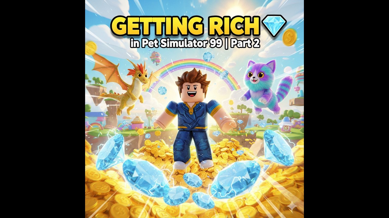Becoming Rich in Pet Simulator 99 💎  Part 2