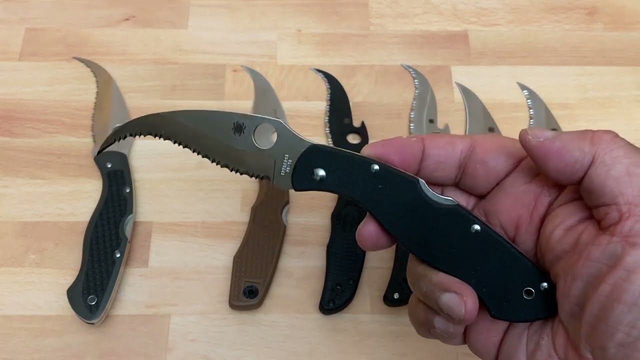 Spyderco Civilian, Matriach, Matriarch 2 и Lil’ Matriarch: лезвие Spyderco Reverse «S»!