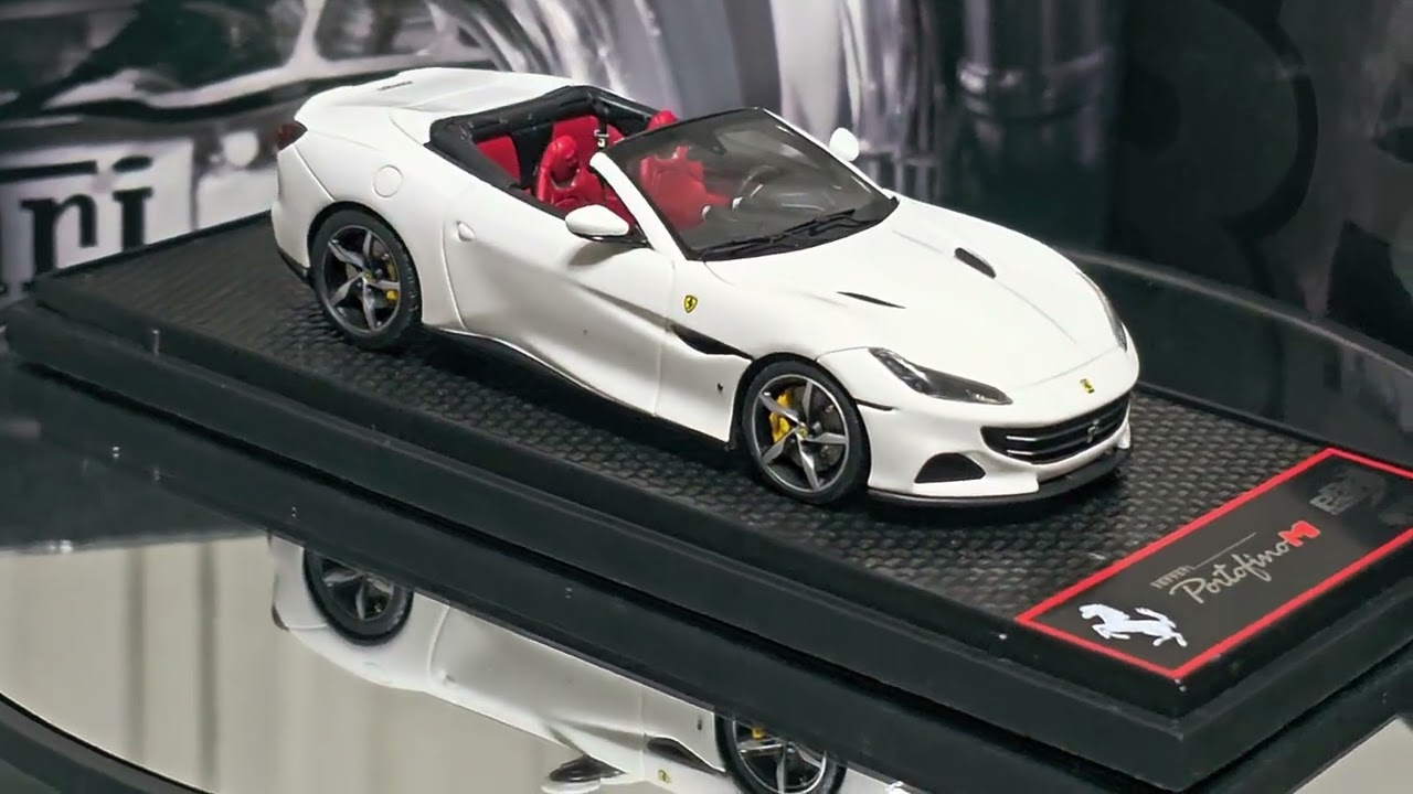 BBR 1/43 Ferrari  Portofino Spider White Bianco Avus 1:43