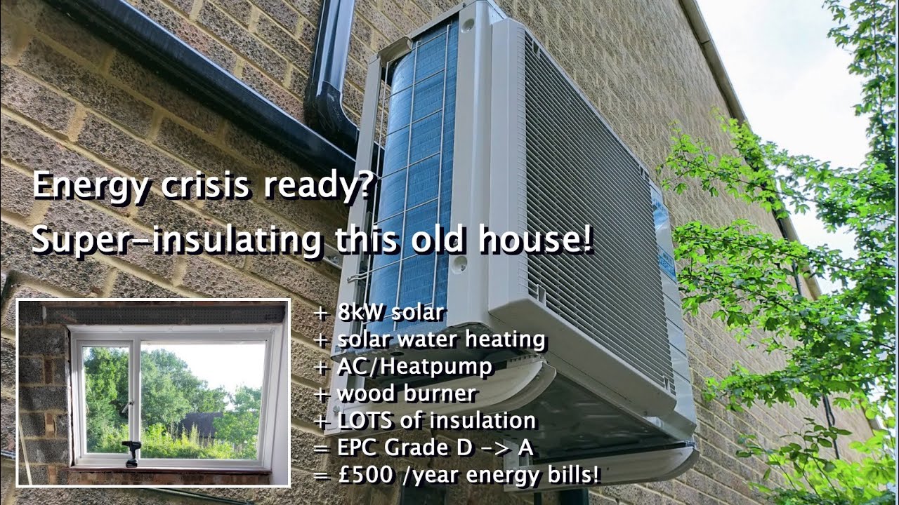 Energy Crisis Ready? Super-insulating my old house! Tips from my 7 year project!