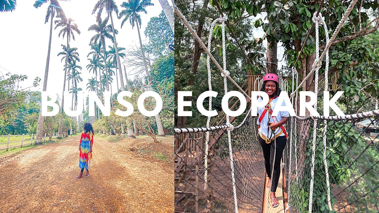 A beautiful gem in the Eastern Region of Ghana , BUNSO ECO PARK || GHANA VLOG 22