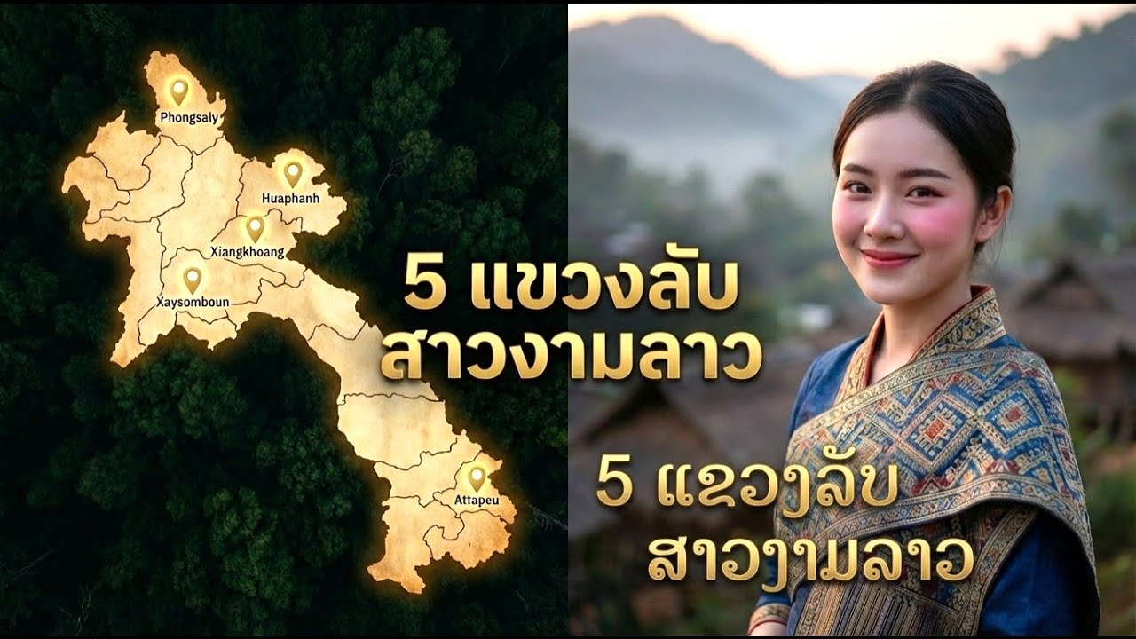 5 แขวงลับในลาว ที่คนสวยเยอะจนคุณต้องอึ้ง
