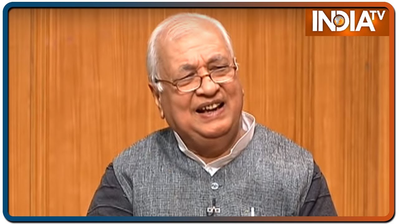 Aap Ki Adalat: Arif Mohammed Khan denounces fear mongering over so called detention centre