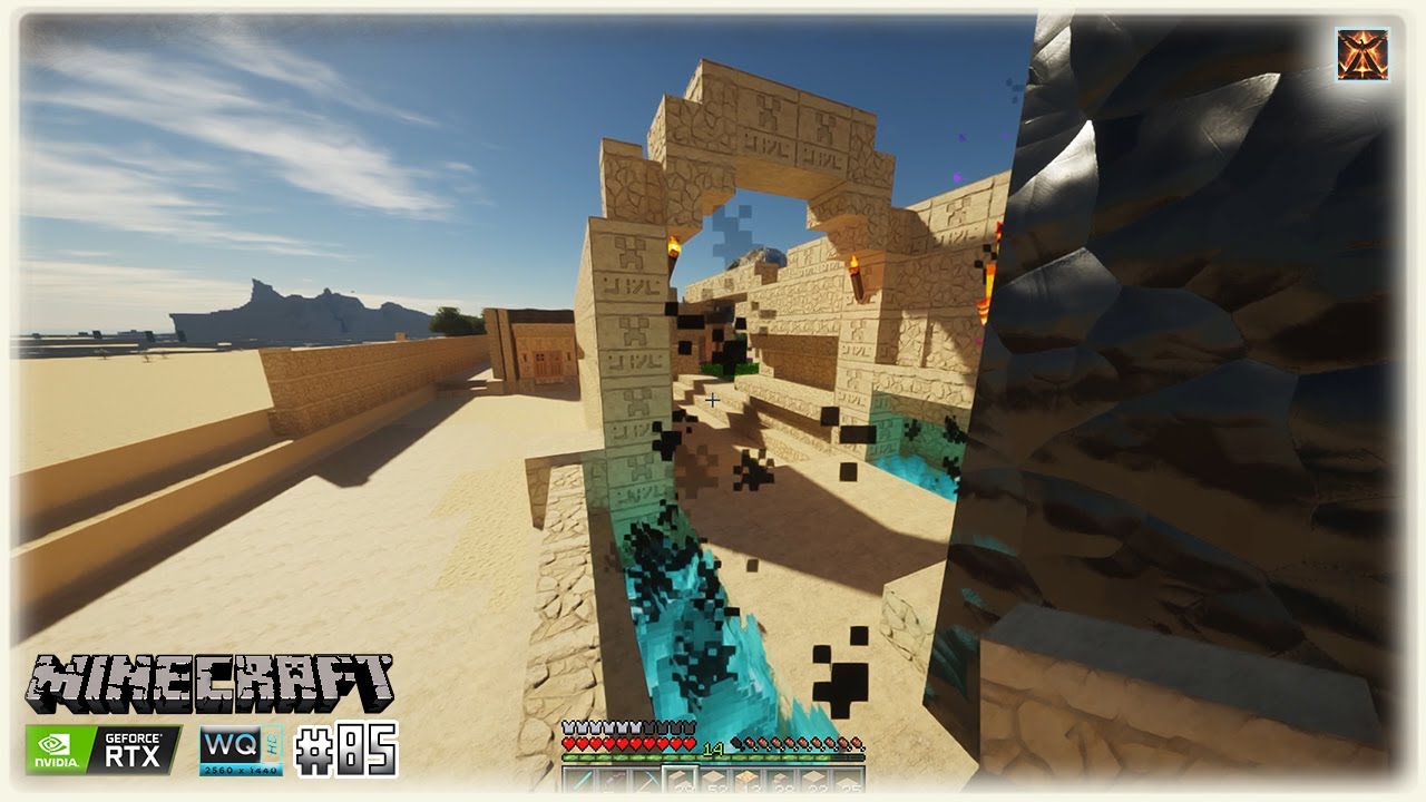 Glitches are just cracks in the illusion. — Minecraft #85