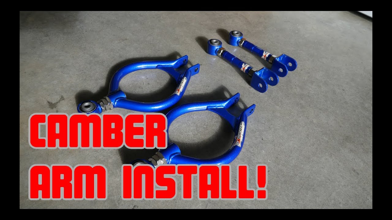 How to install rear camber arms (Nissan Skyline R32 + rear traction arms)