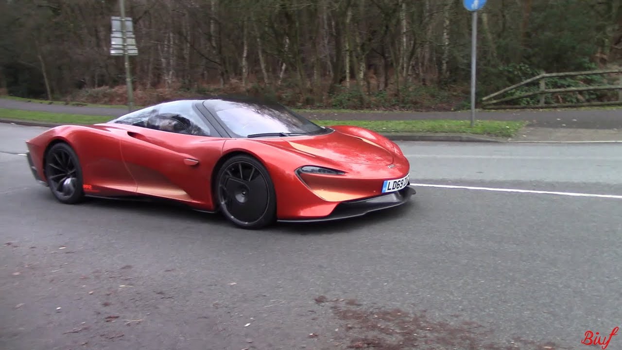 THE LONDON SPECIAL PART 8: MCLAREN SPEEDTAIL ON THE ROAD January 2020 // CAR SPOTTING IN WOKING, UK