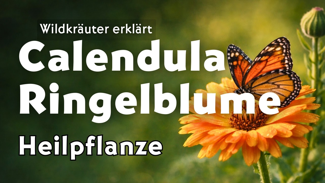 Ringelblume (Calendula): Heilpflanze, Volksmedizin und Botanik | Wildkräuter einfach erklärt